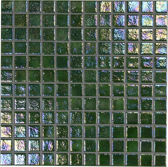 Ezarri Pool Mosaic Tiles Iris-Green-Pearl