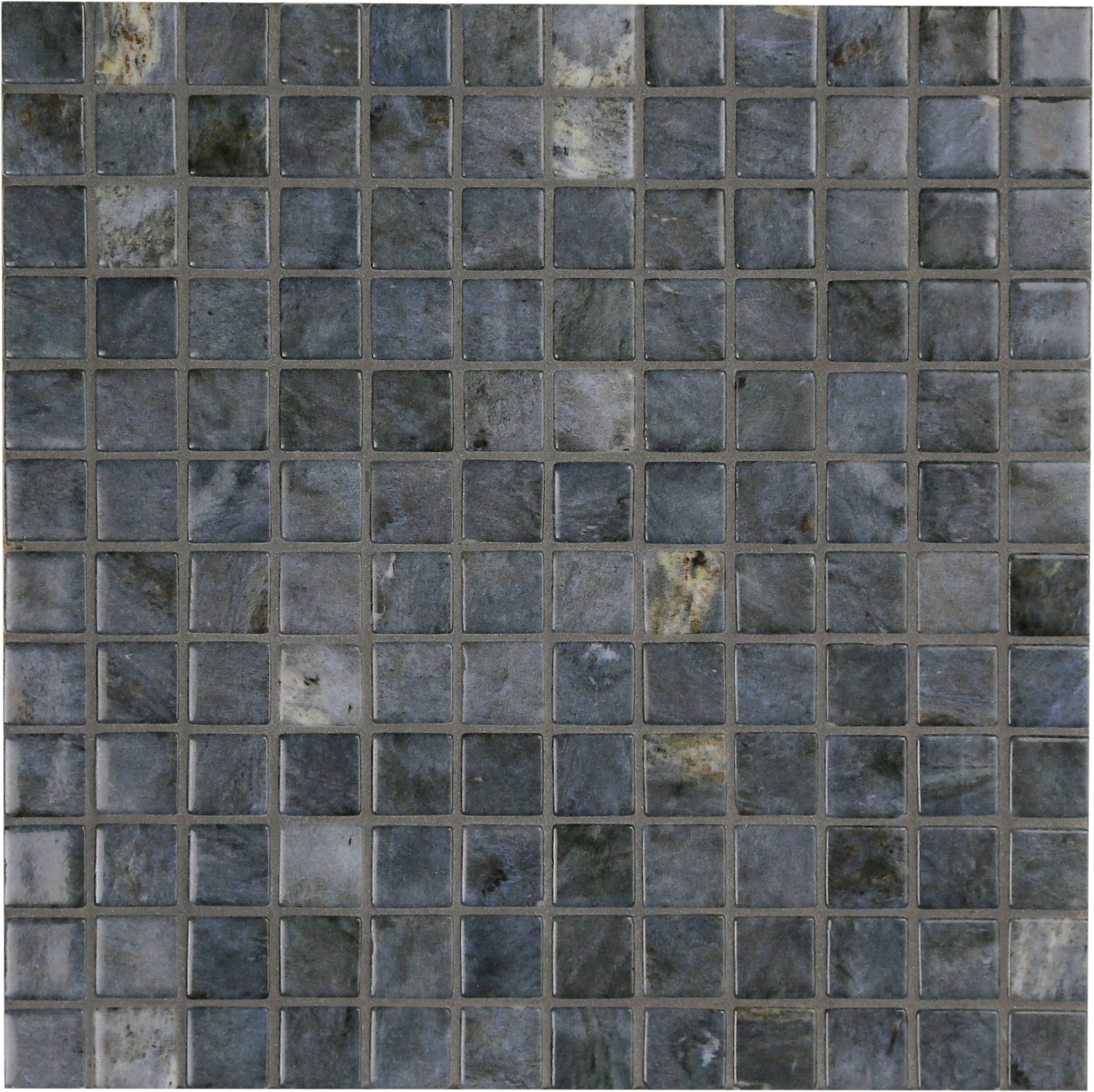 Ezarri Pool Mosaic Tiles Zen Dolerite 25mm